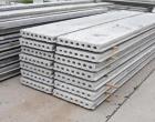 Concrete floor slabs: weight, thickness, length