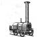 What are the efficiency values ​​of steam locomotives, diesel locomotives and electric locomotives